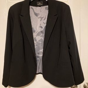 Worthington Black Blazer Plus Size